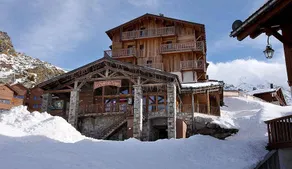 Bis 150m skipiste, fitness, schwimmbad, sauna, hammam, balkon, kamin oder ofen für holz, fernseher - Image 4