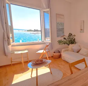 Apartamento con jardín | Vistas al mar | Al lado de la playa - Image 4