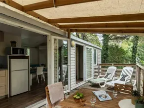 Mobile home with terrace & heated pool | Pets are welcome - Image 5