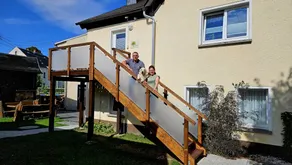 Holiday apartment with barbecue, terrace & garden | Garden view - Image 4