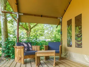 Nice tent with terrace & heated pool | Pets allowed - Image 5