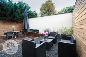 Appartement de vacances avec terrasse, barbecue et jardin | Vue jardin - Image 3