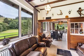 Holiday home with garden, terrace & sauna | Garden view - Image 5