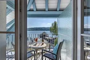 Camera privata con terrazza | Vista sul lago - Image 3