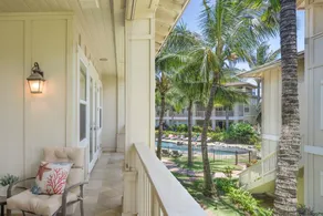Appartement en copropriété avec piscine chauffée, jardin et jacuzzi | Vue jardin - Image 3