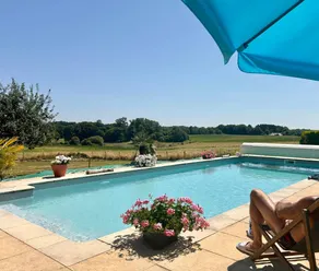 Fully equipped nice cottage with pool, garden & barbeque | Garden view - Image 2