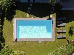Family-friendly house with BBQ, terrace & private pool | Pool view | Pets allowed - Image 4