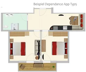 Holiday flat with sauna and indoor pool - Image 5