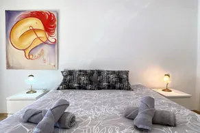 Voll ausgestattete schöne Wohnung mit Terrasse, Garten und Pool | Neben dem Strand - Image 5