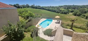 Charmante maison de vacances conviviale et familiale avec terrasse, barbecue et piscine | Vue jardin | Avec animaux admis - Image 2