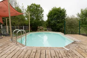 La Grange d'Oustaud mit Pool, Blick auf die Landschaft und authentischem Charme - Image 3