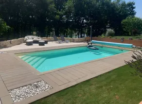 Holiday home with heated pool, terrace & garden | Garden view - Image 2