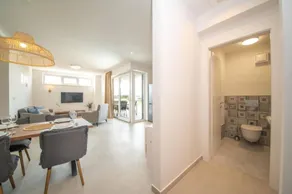 Apartment with terrace & heated pool | Garden view - Image 4