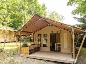 Tenda con piscina riscaldata e terrazza | Ammette cani - Image 4