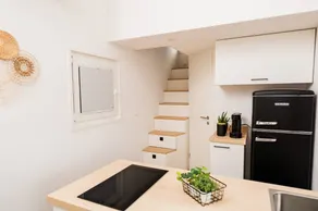 Holiday Home 'Tiny House Raum Käpsele' with Private Terrace, Wi-Fi and Air Conditioning - Image 5
