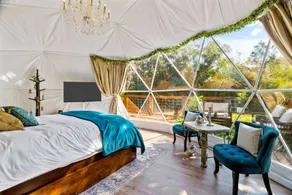 Beautiful Lofted Dome with Cozy Deck and Charming Design in Elgin, Texas - Image 2