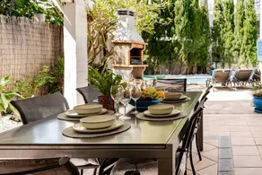Holiday home with terrace, barbeque & private pool | Beach view | Good for workation - Image 4