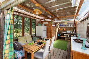 Caravane avec jardin et barbecue | Vue jardin - Image 2