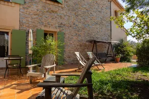 Appartement de vacances avec jardin, terrasse et barbecue | Vue jardin - Image 2