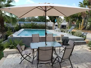Grande villa accogliente e familiare con piscina privata, giardino e terrazza | Vista sul giardino | Ideale per il telelavoro | Ammette cani - Image 3