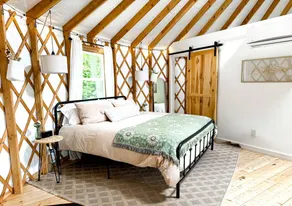 Incredible Spacious Yurt with Hot Tub and Fire Pit Surrounded by Nature for an Unforgettable Glamping Experience in Woodstock, Maine - Image 4
