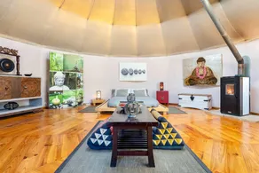 Camping-Unterkunft mit Garten, Terrasse und Pool | Meerblick | Hunde erlaubt - Image 2
