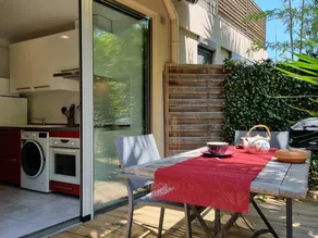 Appartement de vacances avec jardin et barbecue | Vue jardin - Image 2