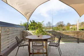 Ferienhaus mit Whirlpool, Pool und Terrasse | Bergblick - Image 5