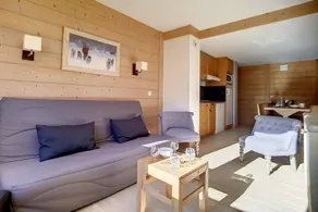 Ski-in/ski-out & foot of the slopes, 1st floor, tv, 62m², Les Menuires - Image 2