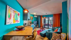 Flat with garden, barbecue & terrace - Image 2