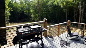 Romantic Escapes in this Stunning A-Frame in North Carolina with Access to a Private Hot Tub and Fire Pit - Image 5