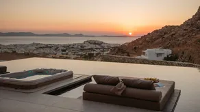 Villa Lyralei, Divine Sea & City Views, Private Pool, Furnished Terrace, Naxos - Image 2