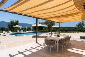 Family-oriented big villa with barbeque, terrace & private pool | Pool view - Image 3