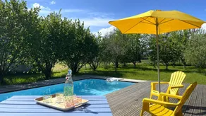 Gite with garden, terrace & pool - Image 2