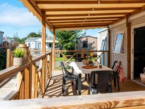 Children-friendly wonderful mobile home with terrace, heated pool & barbecue - Image 5