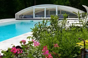 Voll ausgestattetes gemütliches Landhaus mit Garten, beheiztem Pool und Whirlpool | Gartenblick - Image 5