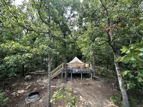 Elevated Yurt Perfect for the Hiking Enthusiast Located in Harrison, AR - Image 2