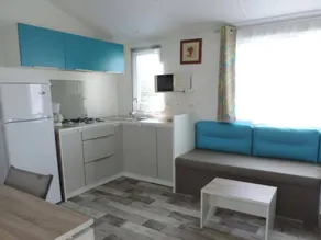 Casa mobile accogliente e familiare con terrazza e piscina riscaldata | Ammette animali domestici - Image 5
