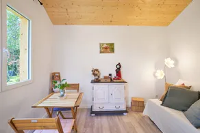 Agréable maison d'hôtes avec barbecue, jardin et sauna | Vue jardin | Avec animaux acceptés - Image 3