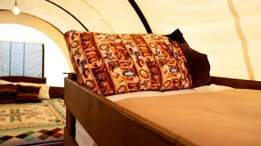 Lovely Conestoga-Style Covered Wagon for Glorious Glamping on Farm in Oklahoma - Image 2