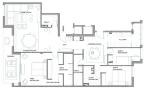 Charmant appartement de vacances avec 3 chambres à coucher pour 5 personnes - Image 2