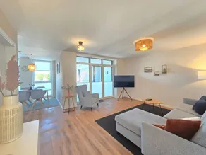 Modernes Ferienappartment Nordseenixe mit Sauna, Balkon und Meerblick in Norden - Image 2