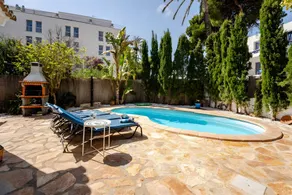 Holiday home with terrace, barbeque & private pool | Beach view | Good for workation - Image 2