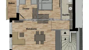 Fully equipped beautiful apartment | Garden view | Suitable for remote work - Image 2