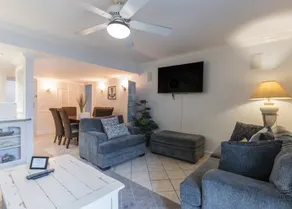 Appartement en copropriété convivial et familial avec barbecue | Vue ville | À côté de la plage - Image 5