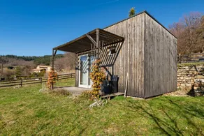 Cabin with sauna, terrace & garden | Garden view - Image 2