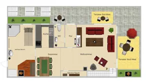 Appartamento con terrazza, sauna e giardino | Vista sul giardino | Ammette animali domestici - Image 2