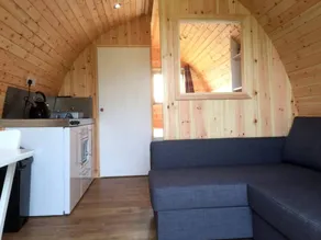 Original Wooden Camping Pods with Kitchenette on Farm in Somerset, England - Image 2