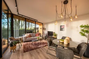Wellness cottage with private sauna and hot tub for relaxing days surrounded by forest. - Image 3