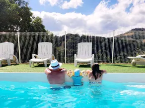 Mobile home with terrace & pool | Mountain view - Image 3